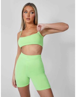 Cycling Short Lime