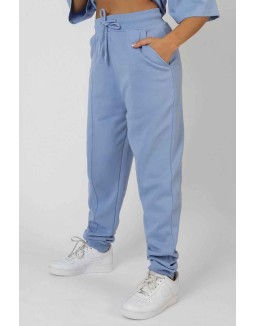 Seam Front Joggers Bluebell