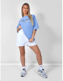 Santa Monica Oversized T-Shirt Bluebell