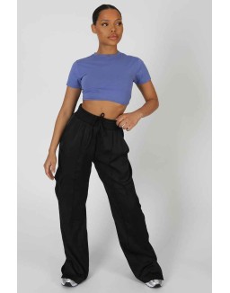 Ultimate Short Sleeve Underbust T-Shirt Purple