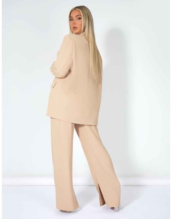 Oversized Dad Blazer Sand
