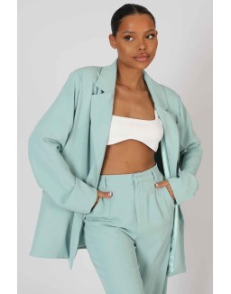 Oversized Dad Blazer Peppermint