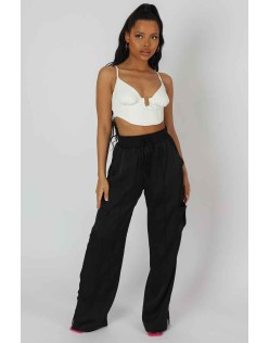 U Trim Corset Bralet Ivory