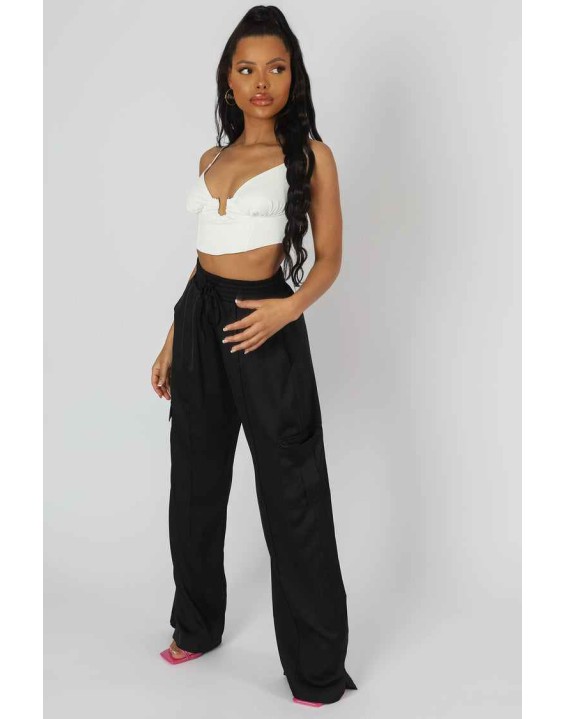 U Trim Corset Bralet Ivory