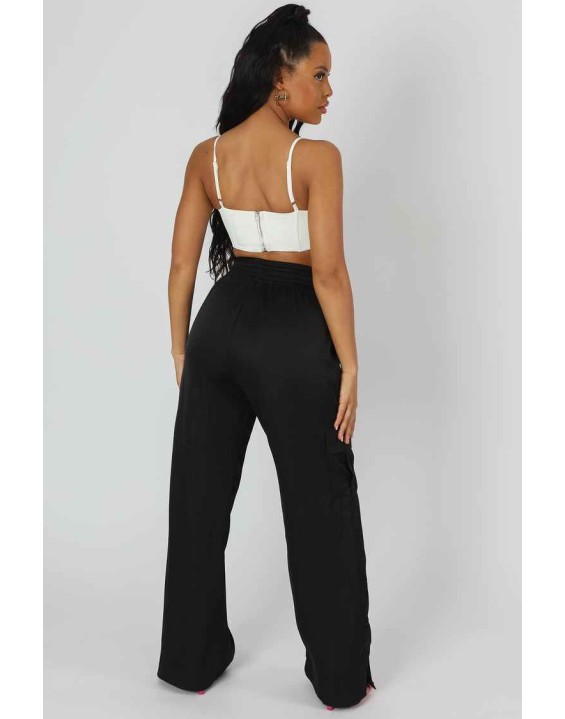 U Trim Corset Bralet Ivory