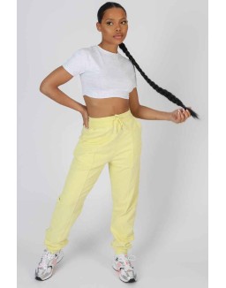 Seam Front 90S Jogger Lemon