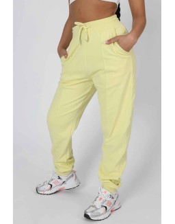 Seam Front 90S Jogger Lemon