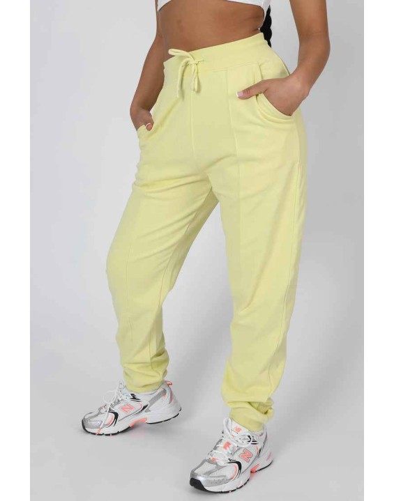 Seam Front 90S Jogger Lemon