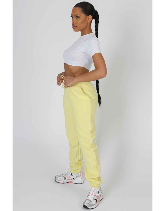 Seam Front 90S Jogger Lemon