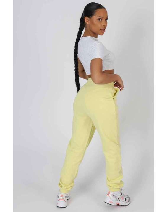 Seam Front 90S Jogger Lemon
