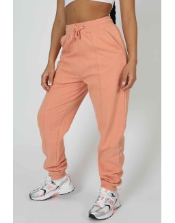 Seam Front 90S Joggers Peach