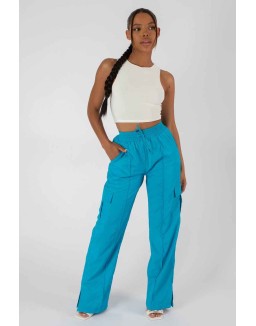 Slinky Racer Top White