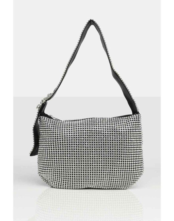 The Tatiana Silver Diamonte Grab Bag