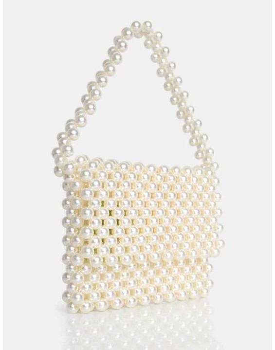 The Knox White Pearl Mini Bag