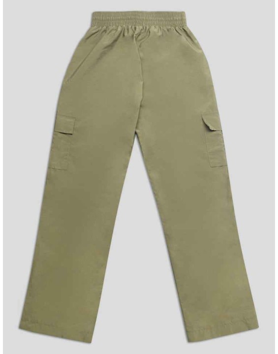 SPLIT HEM CARGO TROUSERS KHAKI