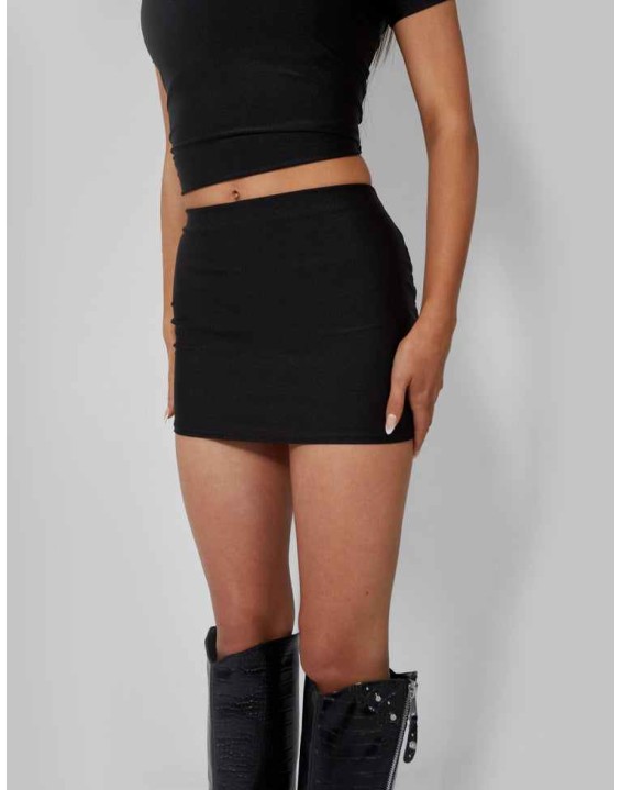 Second Skin Mini Skirt Black