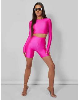 Second Skin Cycling Short Hot Pink