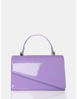 The Penny Lilac Patent Mini Bag
