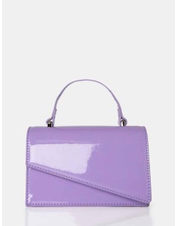 The Penny Lilac Patent Mini Bag
