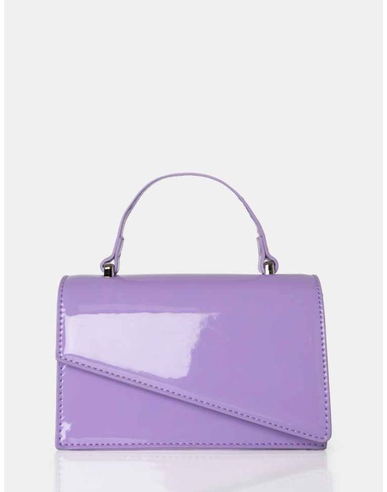 The Penny Lilac Patent Mini Bag