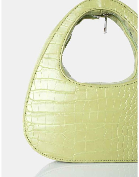 The Arch Soft Green Croc Grab Bag